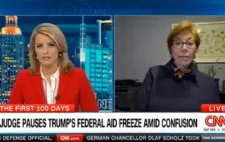 Meals on Wheels California's Daryl Twerdahl on CNN to discuss the impact of federal funding cuts